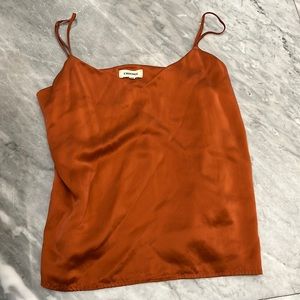L’agence orange silk cami